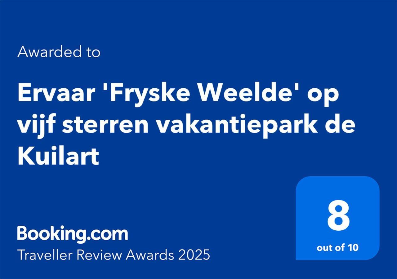 Ervaar 'Fryske Weelde' Op Vijf Sterren Vakantiepark De Kuilart Koudum Buitenkant foto